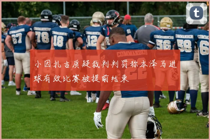 小因扎吉质疑裁判判罚称本泽马进球有效比赛被提前结束